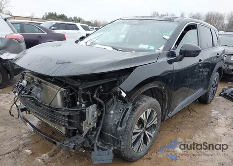 2021 Nissan Rogue Sv Intelligent Awd from USA, damaged, VIN 5N1AT3BB8MC709416